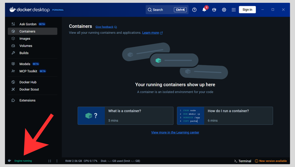 Docker Desktop